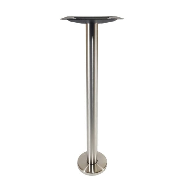 4000 Bar height bolt down stainless steel table base