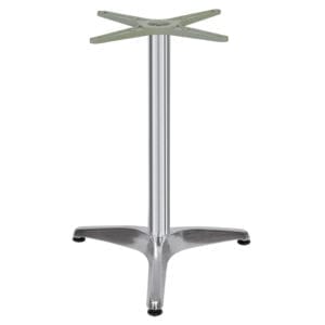 PMI three leg aluminum table base dining height