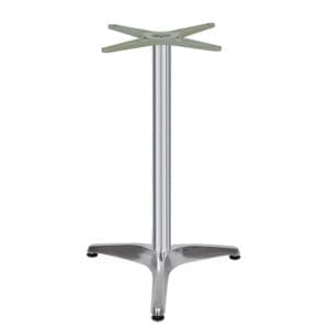 PMI three leg aluminum table base bar height