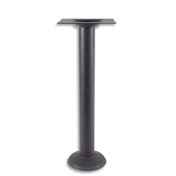 3008 Black Bolt down table base dining height