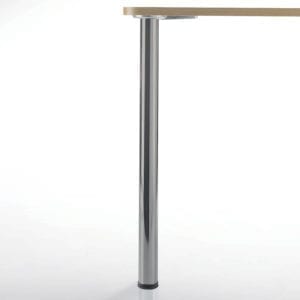 CAMAR 330 prisma brushed steel table leg