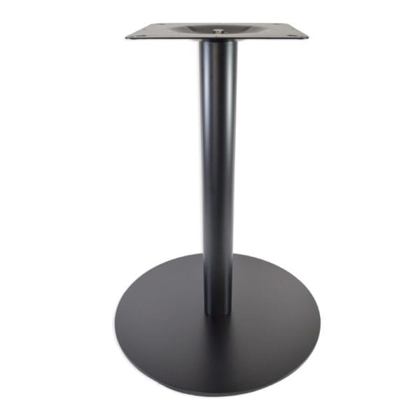 4022 Black round outdoor table base