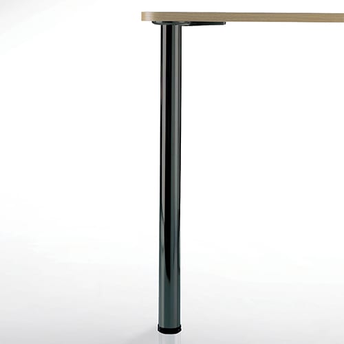 A table with BREMEN STEEL TABLE LEGS 2" as the base and a wooden top.
