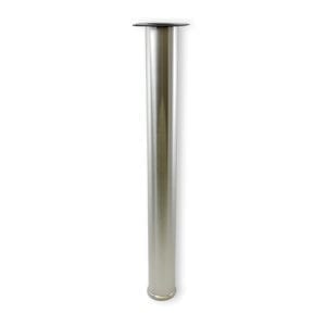 Round PMI Stainless Steel 3" table leg