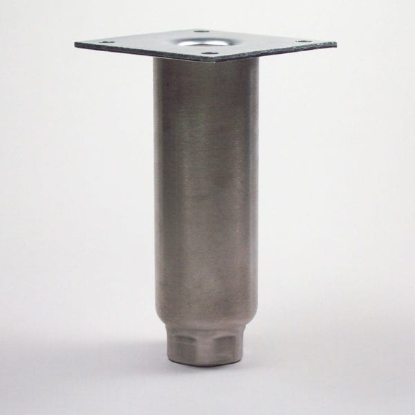 two inch stainless steel equipment leg