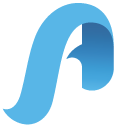 A logo with a letter a in blue, representing Clean Air.