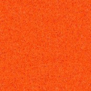 A close up image of an orange surface within meeting pods.