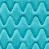 A close up image of a turquoise wavy pattern created by Procyon.