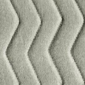 A close-up of a grey chevron pattern, suitable for meeting pods.