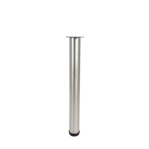 3" round stainless steel metal table leg table height