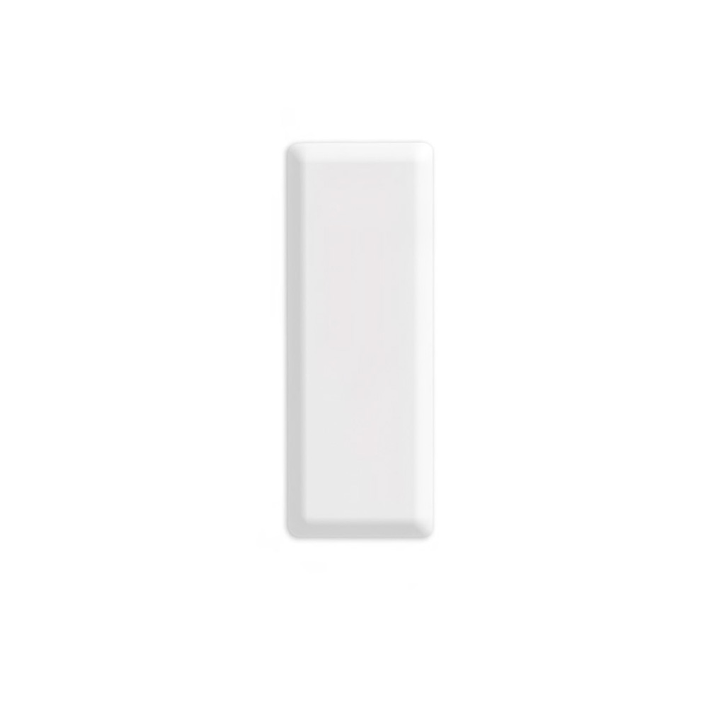 A white square on a white background.
