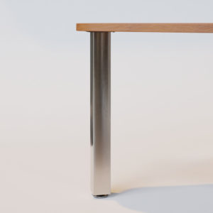 square steel table leg
