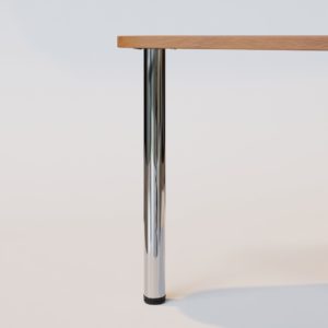 dining height metal table leg