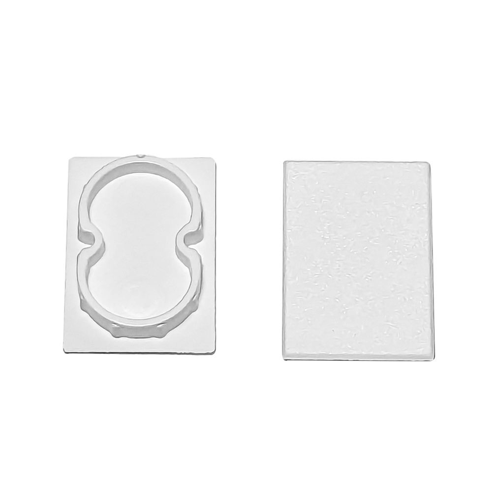 white cover cap for double drilled holes
