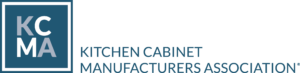Kcma logo with the words kitchen cabinet manufacturers association.
