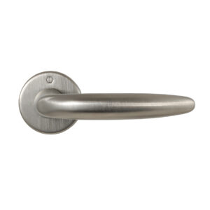 PMI door handle with round rosette