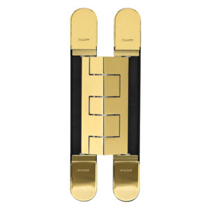 Gold concealed hinge and invisible hinge for hidden rooms